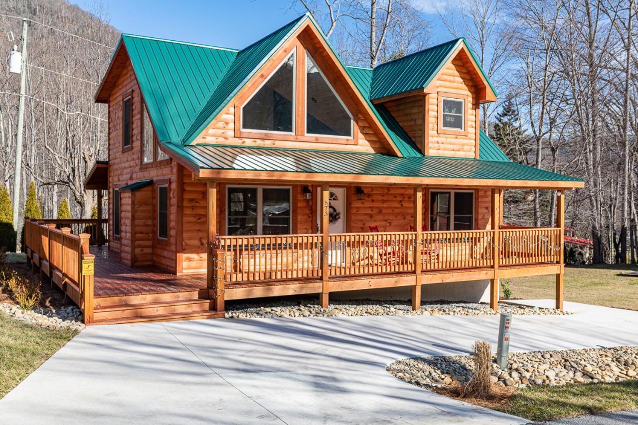 The Red Fox Cabin Maggie Valley Exterior foto