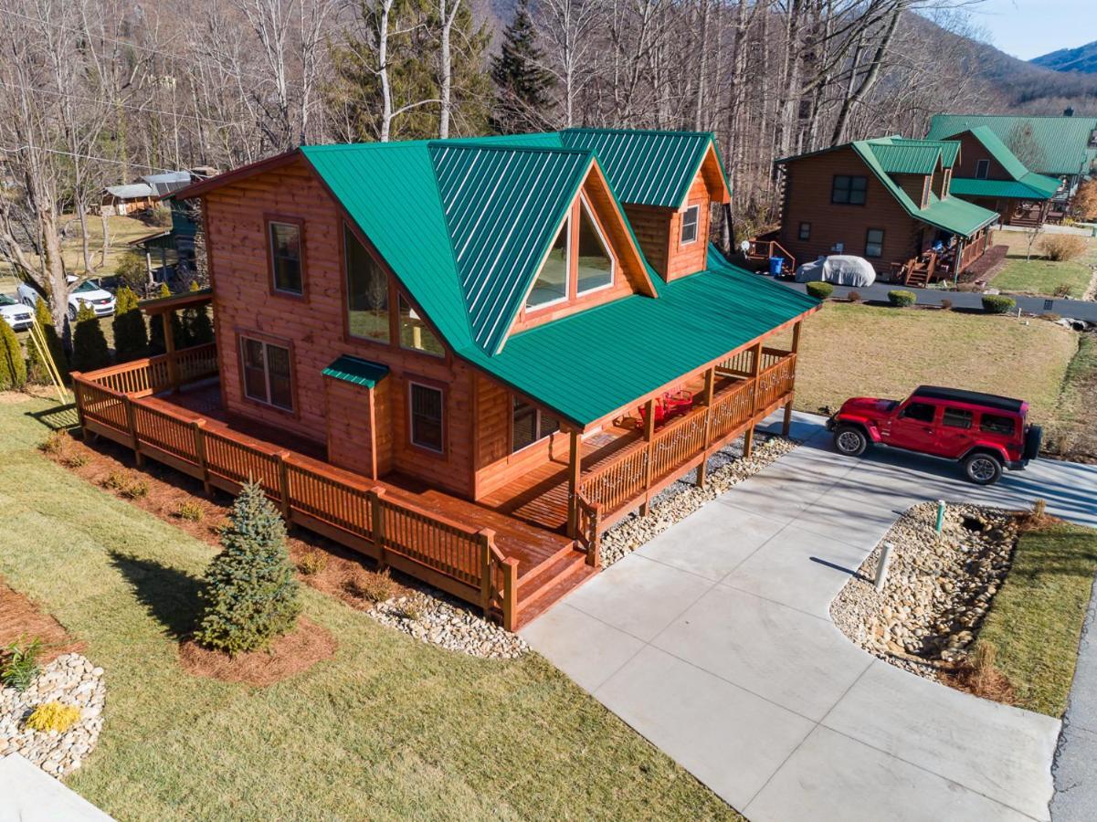 The Red Fox Cabin Maggie Valley Exterior foto